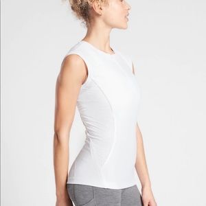 Athleta Pacifica II Tank - White - Large